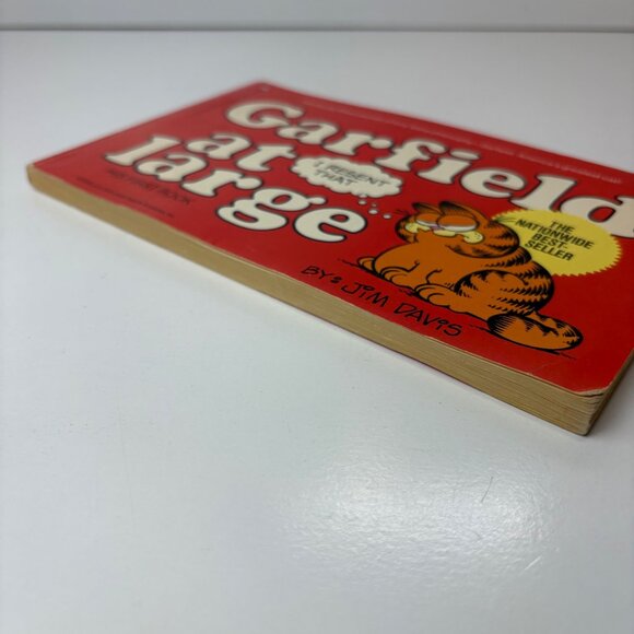 Garfield At Large His First Book Jim Davis March 1980 1st Edition Cartoon Comic - Picture 5 of 11